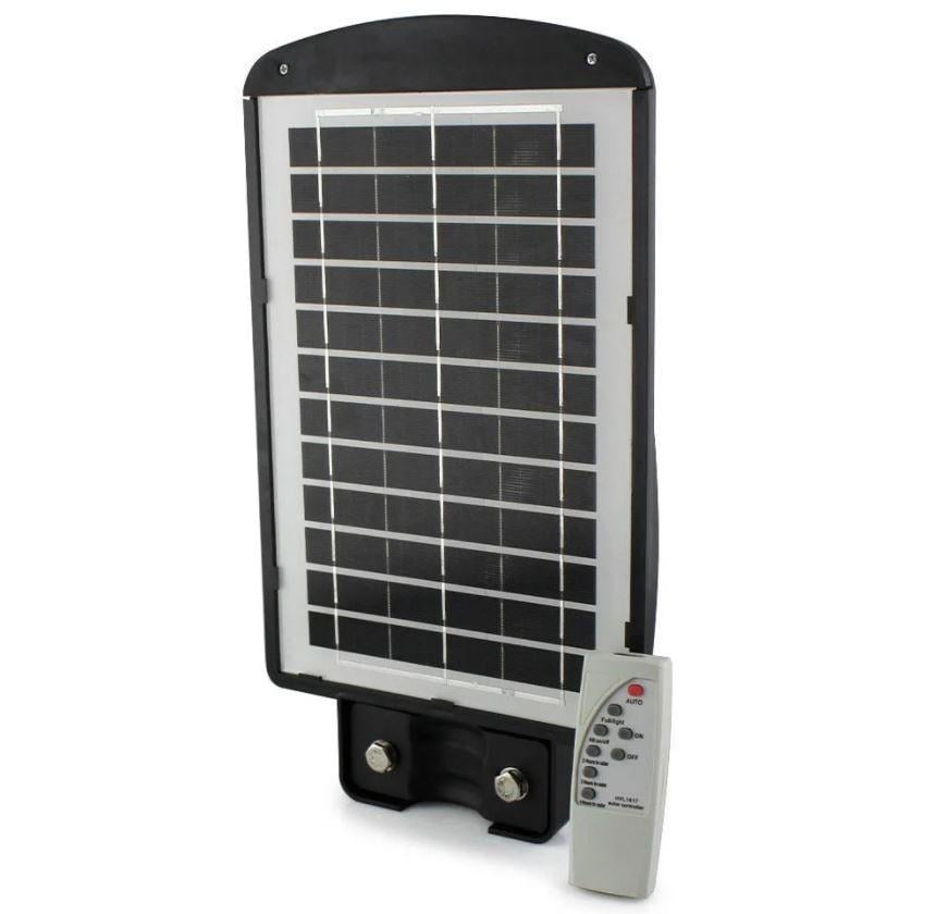 Вуличний світильник світлодіодний на стовп UKC Solar Street Light LED 1VPP 20 W із датчиком руху та пультом ДК (23373435)