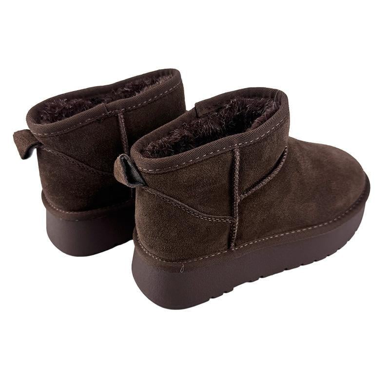 Угги женские замшевые на платформе 205-7 p. 40 26 см Коричневый - фото 4 Угги женские замшевые на платформе 205-7 p. 40 26 см Коричневый - фото 4