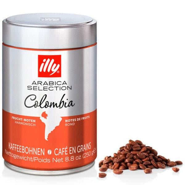 Кава зерно ILLY COLOMBIA з/б 250 г г