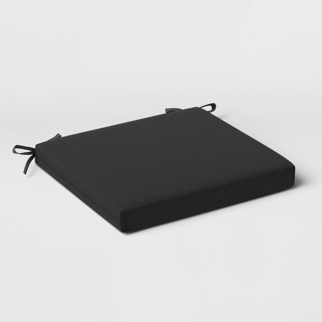 Подушка на стул/скамейку BIG YETI 45x5x45 см квадратная ткань хлопок Черный (1507122739) - фото 2 Подушка на стул/скамейку BIG YETI 45x5x45 см квадратная ткань хлопок Черный (1507122739) - фото 2
