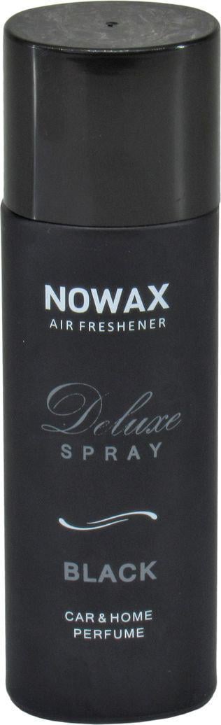 Ароматизатор для авто Nowax Deluxe Spray Black спрей 50 мл (0305023)