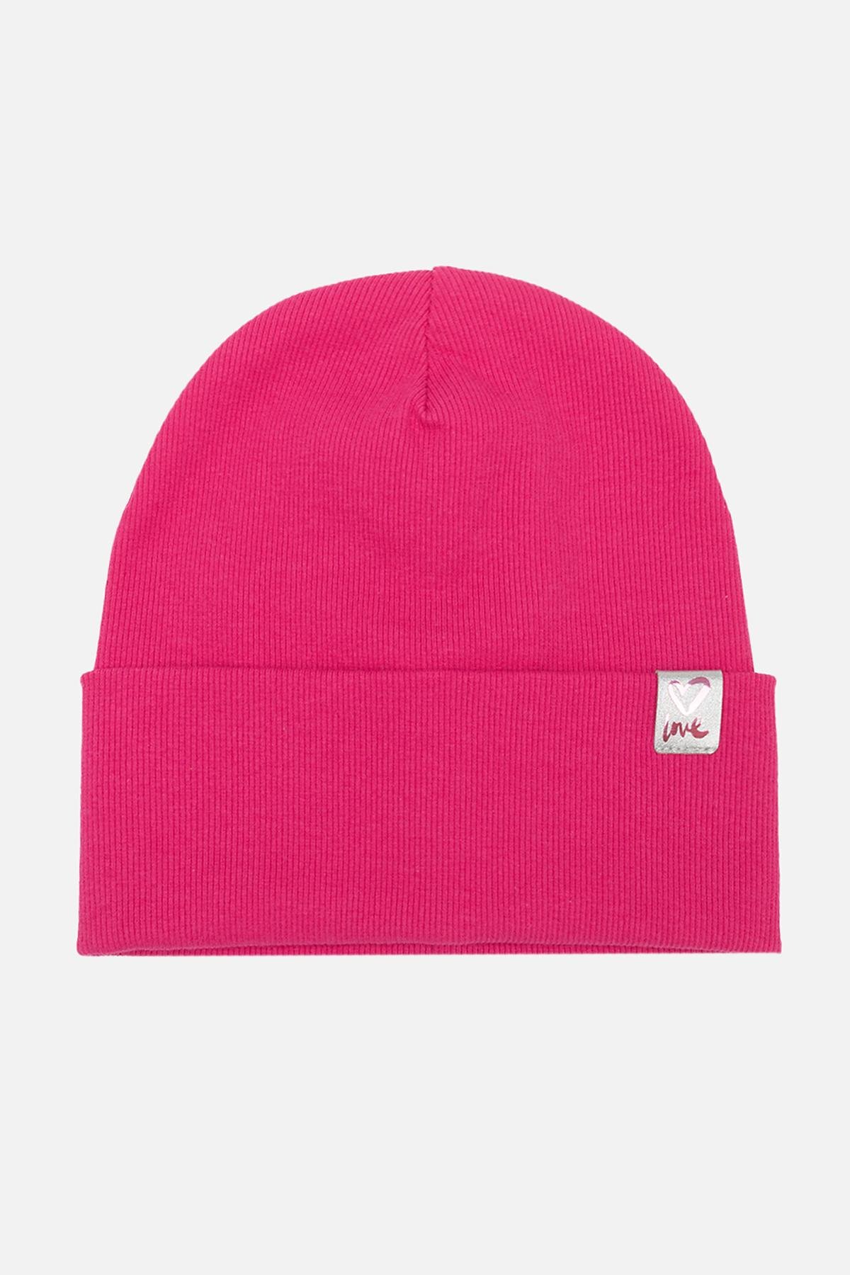 Шапка для дівчинки 52-54 см Малиновий (24099948)