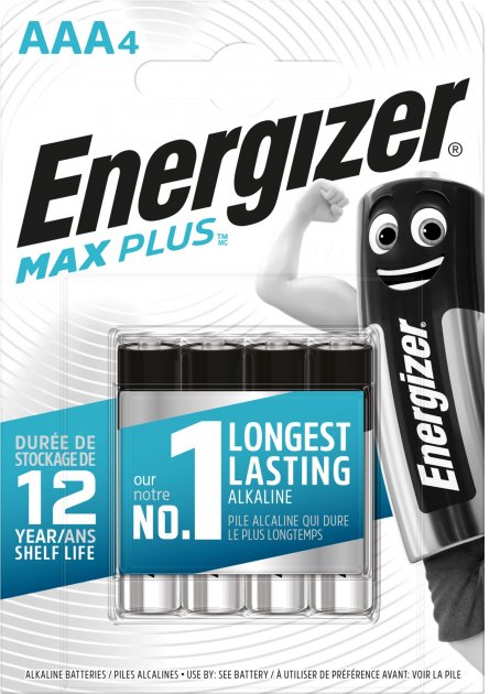 Батарейка Energizer MAX PLUS LR3 AAA