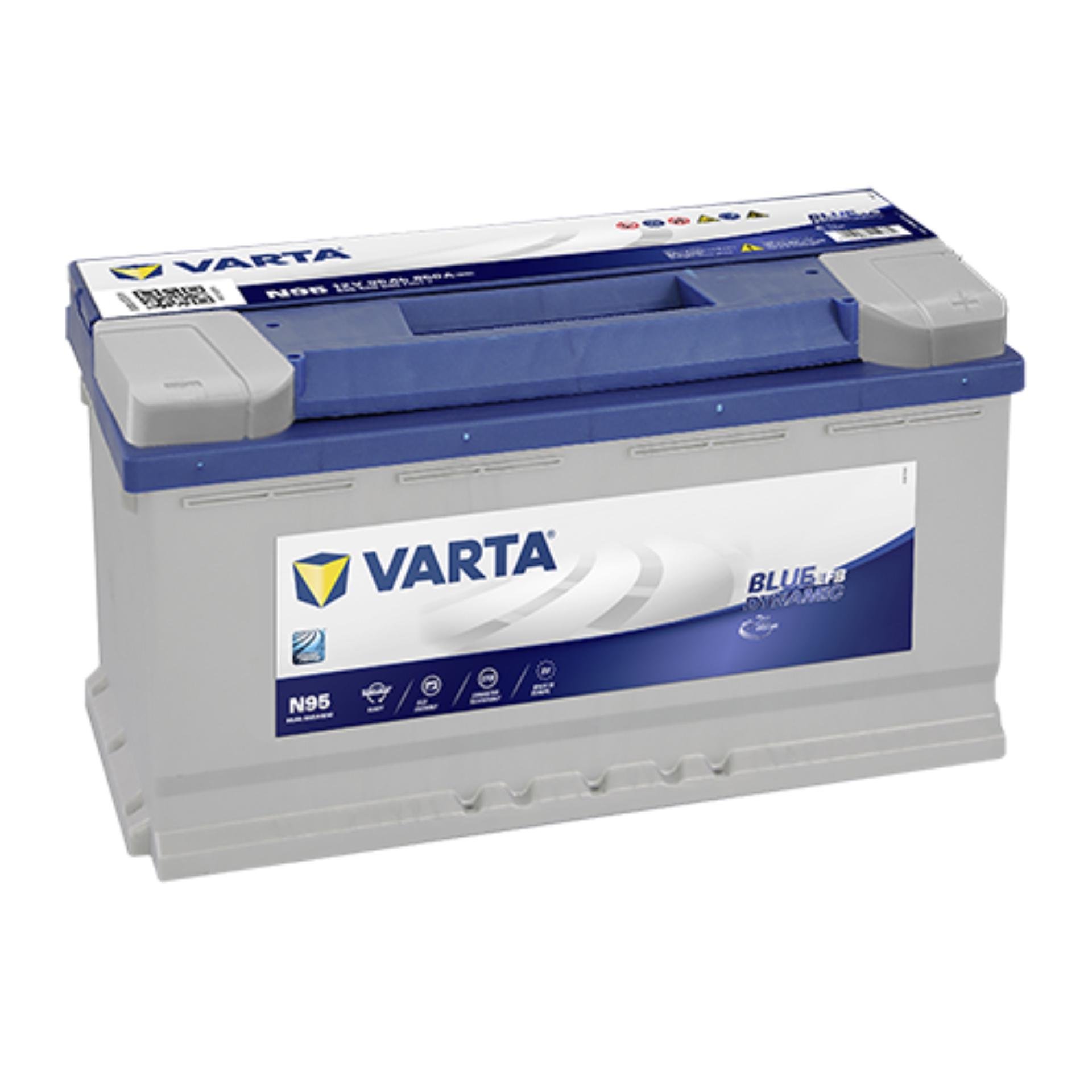 Аккумулятор Varta Blue Dynamic 95 Ah/12V 0 плюс справа