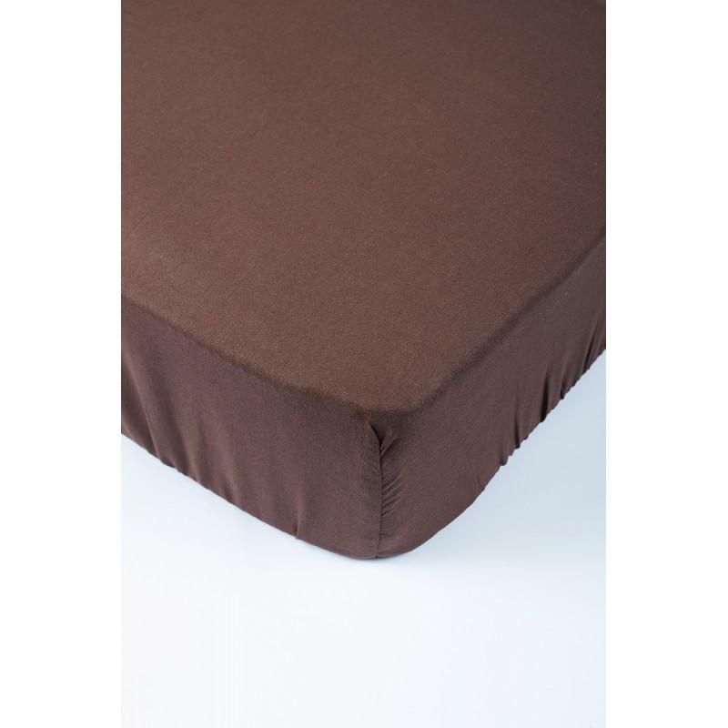 Простынь Lotus Premium Темно-коричневый 80х200+15 (2000022194853)