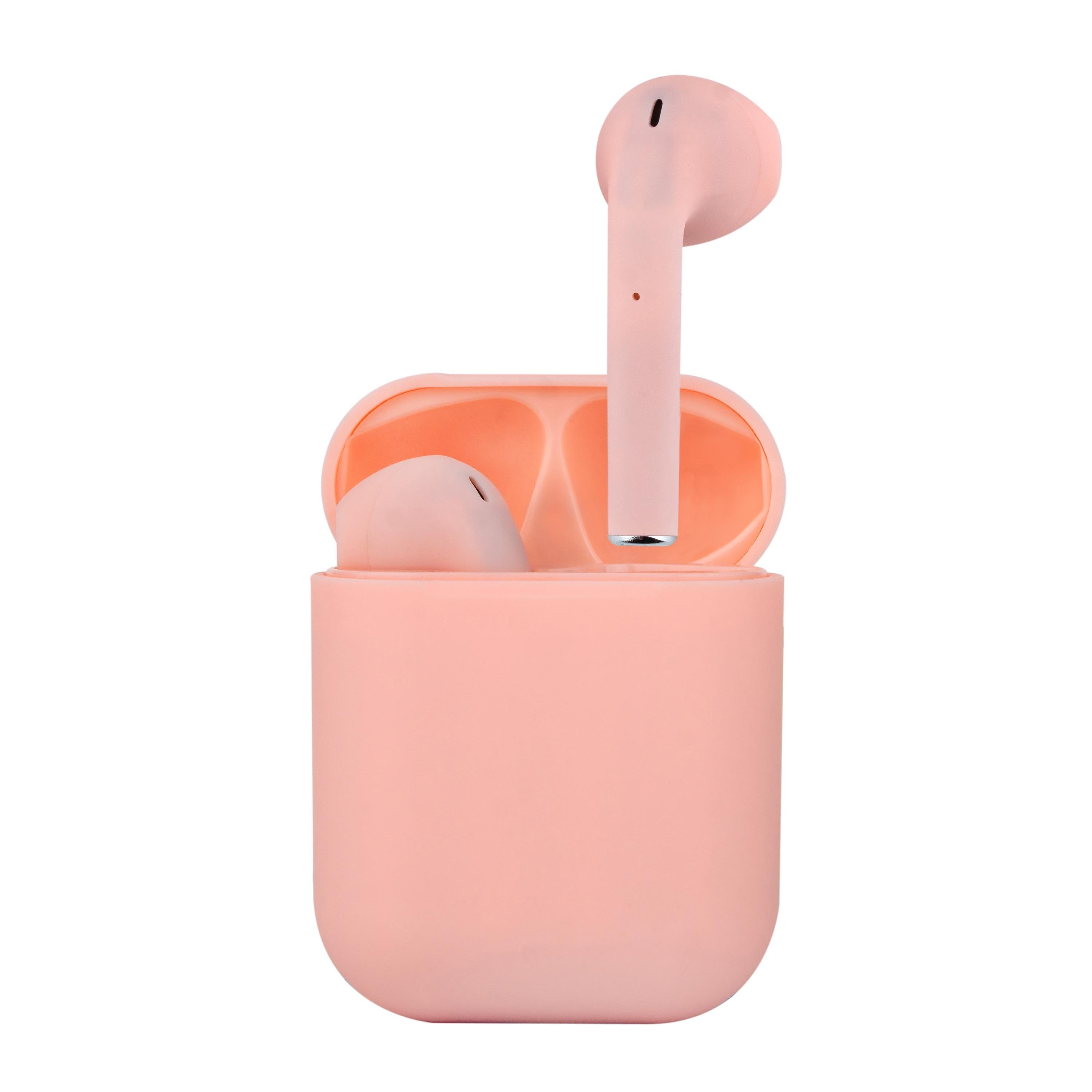 Наушники беспроводные tws AURA inPods 12 macaron Pink