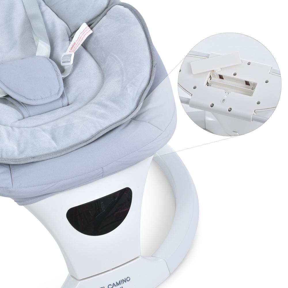 Центр заколисуючий El Camino ME 1175 SOUL з пультом керування Сірий - фото 6 Центр заколисуючий El Camino ME 1175 SOUL з пультом керування Сірий - фото 6