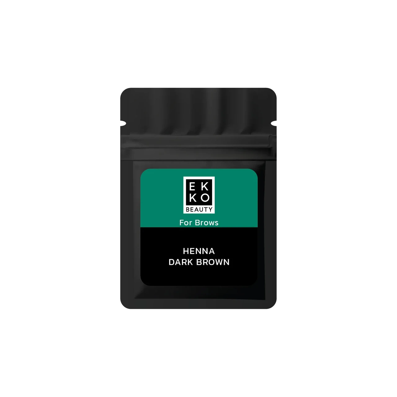 Хна для бровей в саше Ekko Beauty 7 г Dark Brown (011034)
