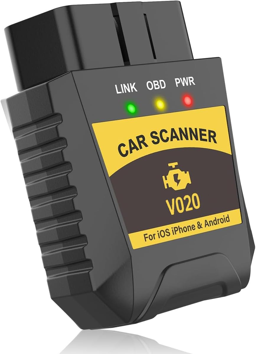 Сканер OBD2 Bluetooth 4.0 Dezanits V020 для iOS/Android зчитування помилок тест АКБ та двигуна ELM327 (3032825752)
