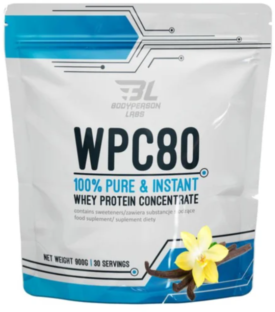 Протеин Bodyperson Labs WPC80 900 g 30 servings Vanilla Dream