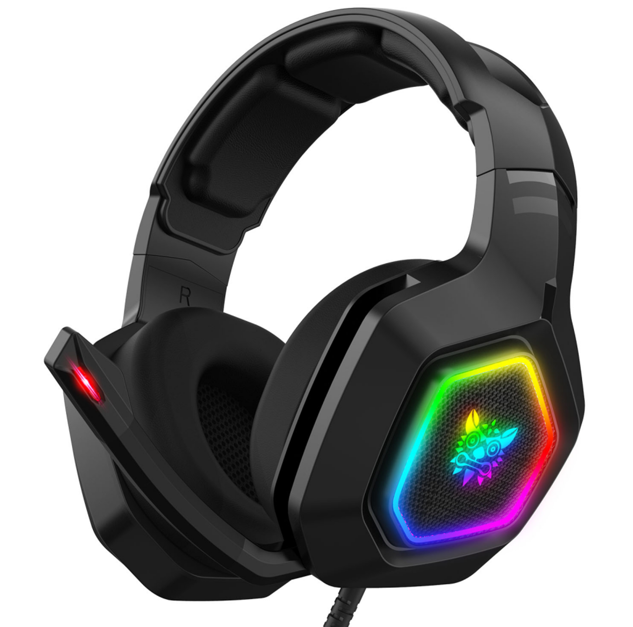 Наушники игровые с микрофоном ONIKUMA RGB K10 7.1 USB