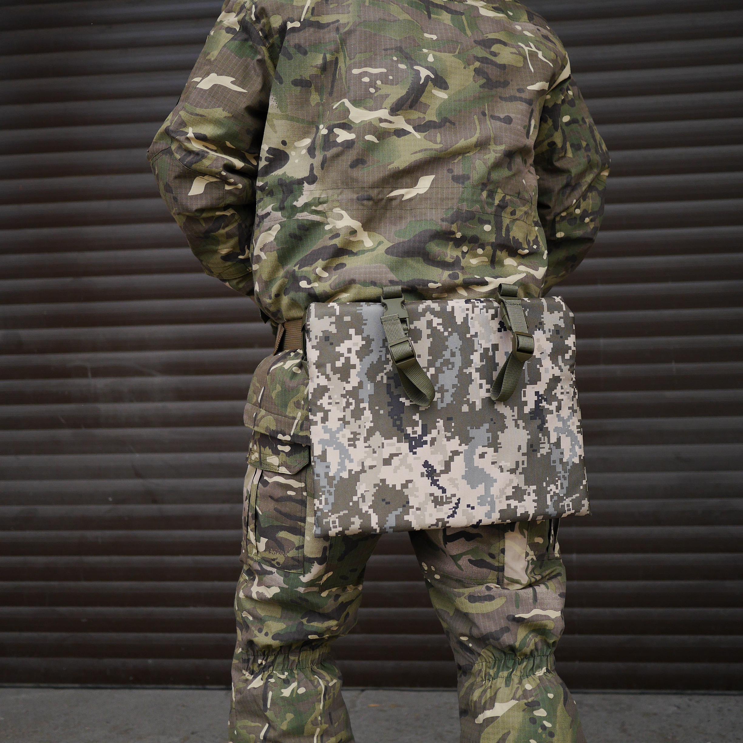 Каремат п'ятиточка односекційна Kiborg П-1 оксфорд Піксель (879) - фото 7 Каремат п'ятиточка односекційна Kiborg П-1 оксфорд Піксель (879) - фото 7