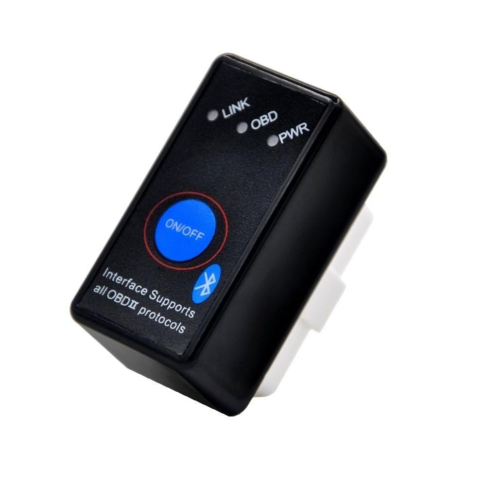 Сканер для диагностики автомобиля OBD2 ELM327 BT Black (AV186)