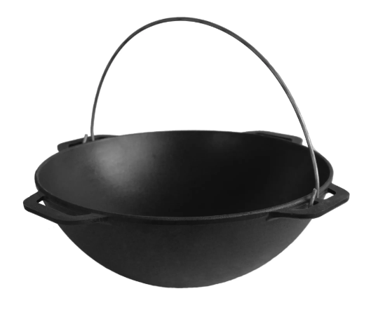 Котел чугунный азиатский Brizoll без крышки 8 л (KA08) - фото 1 Котел чугунный азиатский Brizoll без крышки 8 л (KA08) - фото 1