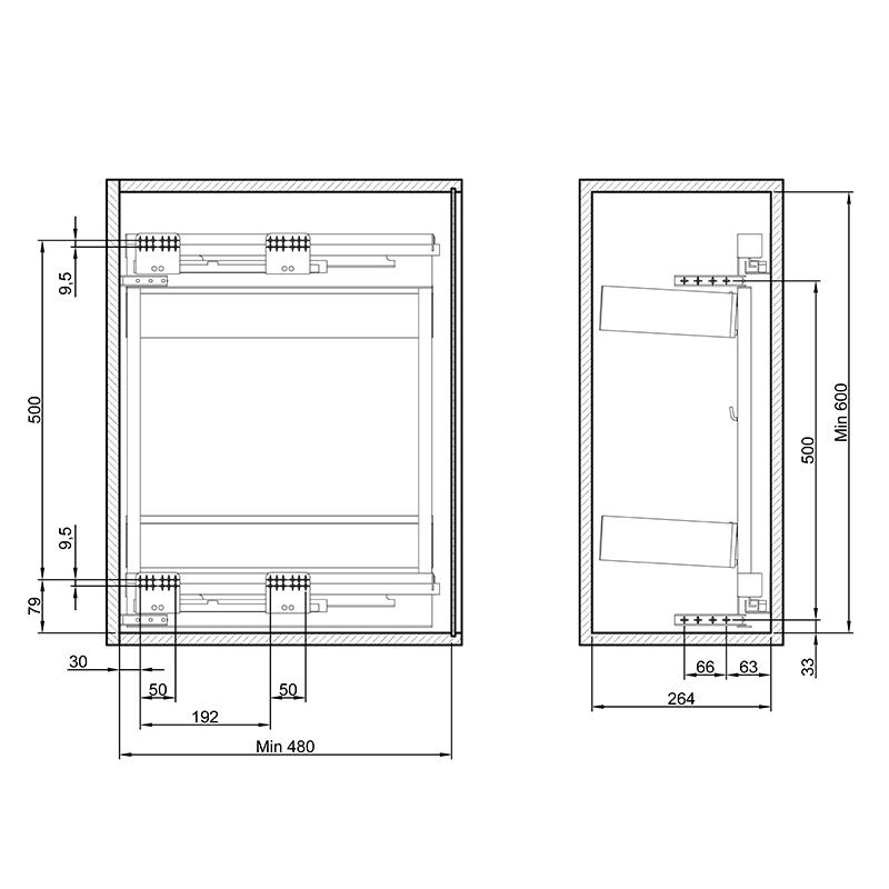 Карго Muller IRIS 300 мм Графитовый (0088) - фото 4