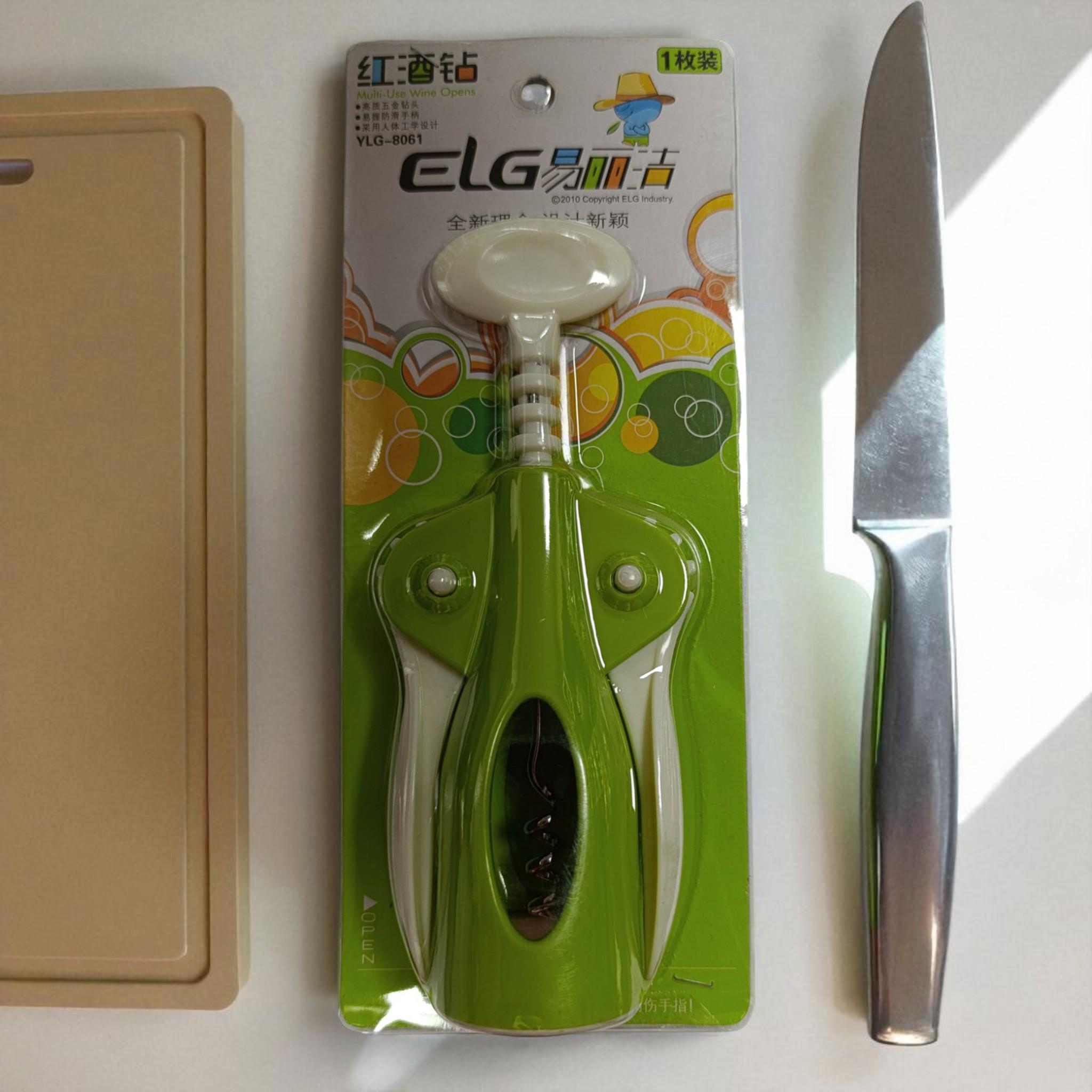 Штопор кухонний YLG 8061 металопластиковий 18,5 см (8061) - фото 2