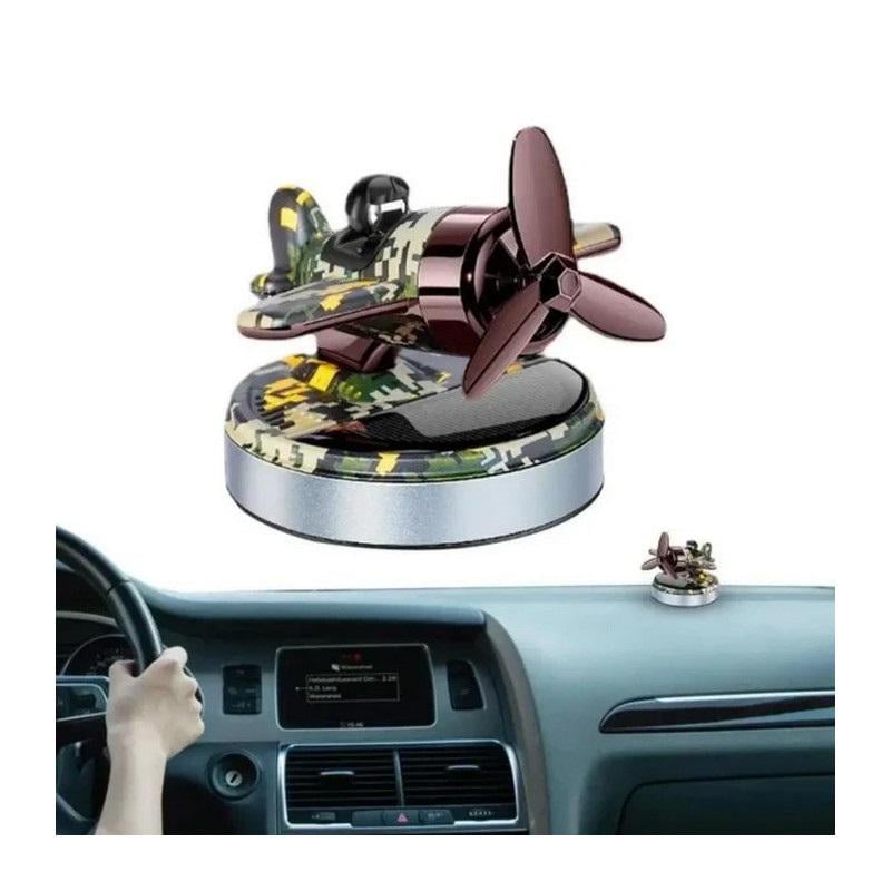 Ароматизатор Самолет с пилотом на солнечной батарее в подарочной упаковке Pixel/Black (4547-Leader) - фото 2 Ароматизатор Самолет с пилотом на солнечной батарее в подарочной упаковке Pixel/Black (4547-Leader) - фото 2