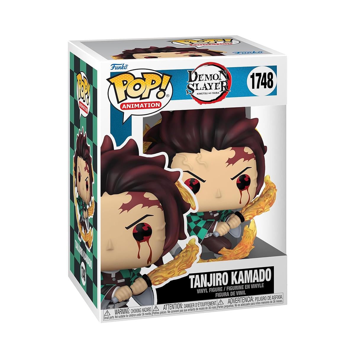 Детская игровая фигурка Funko POP коллекционная Тандиро и Дыхание Солнца Tanjiro Demon Slayer (1206472622)