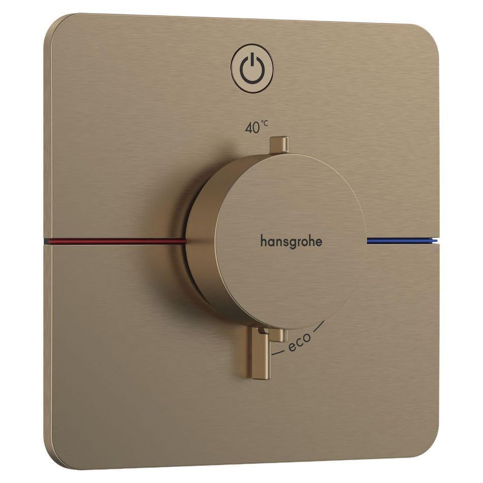 Смеситель для душа Hansgrohe ShowerSelect Q термостатический Бронзовый матовый (37461375) Смеситель для душа Hansgrohe ShowerSelect Q термостатический Бронзовый матовый (37461375)