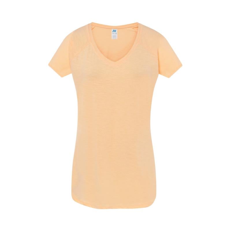 Футболка JHK URBAN SLUB LADY L/XL Оранжевый неон (ORN) Футболка JHK URBAN SLUB LADY L/XL Оранжевый неон (ORN)
