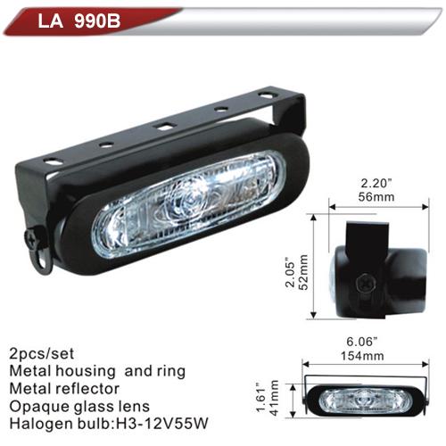 Фара дополнительная DLAA 990B-W H3-12V-55W 154х41 мм (71271)
