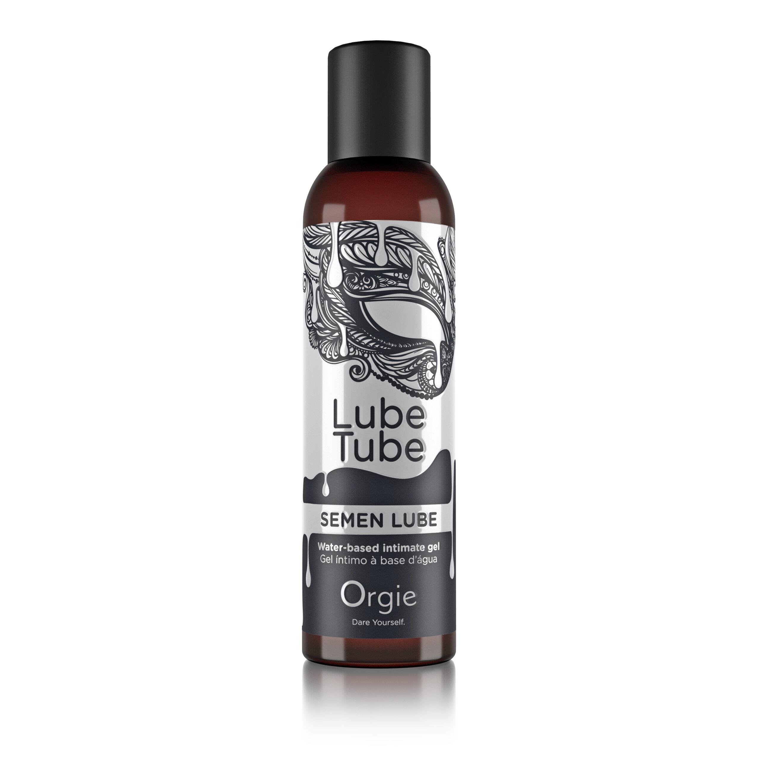 Лубрикант на водной основе с текстурой спермы Semen Lube Intimate Gel 150 мл