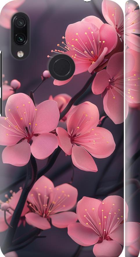 Чехол на Xiaomi Redmi Note 7 Пурпурная сакура (6075m-1639-42517)