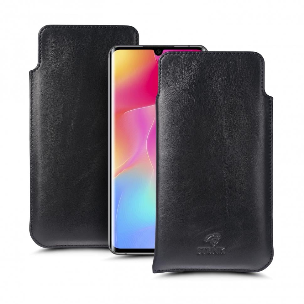Футляр Stenk Elegance для Xiaomi Mi Note 10 Lite Черный (67971)