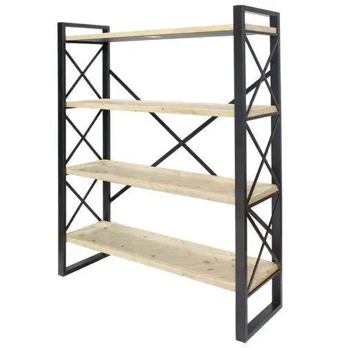 Стеллаж Loft NS-1879 узкий низкий с 4 полками (3075773950)