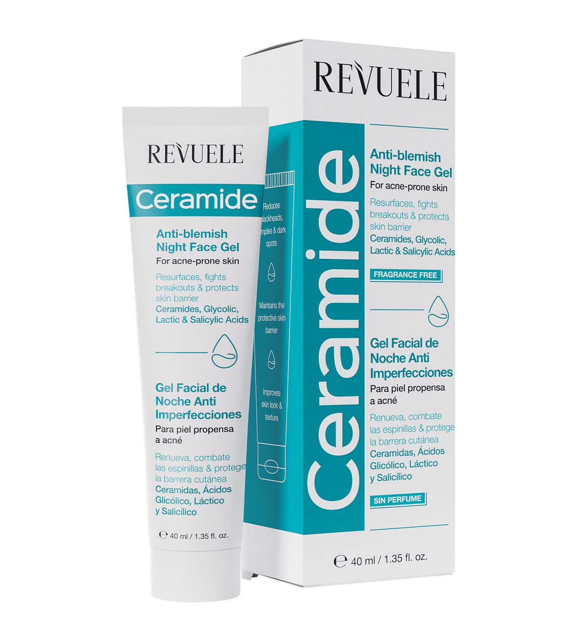 Гель для лица ночной Revuele Ceramide Anti-Blemish (2392844145)
