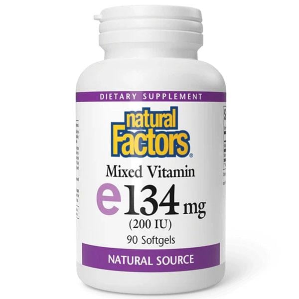 Витамин E Natural Factors Mixed Vitamin E 200 IU 134 мг 90 мягких капс. (000027055)