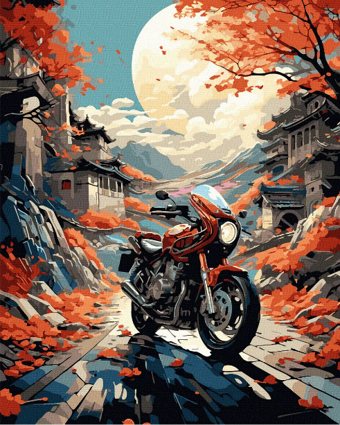 Картина по номерам Rainbow Art Король дорог 40х50 см (GX47443) Картина по номерам Rainbow Art Король дорог 40х50 см (GX47443)