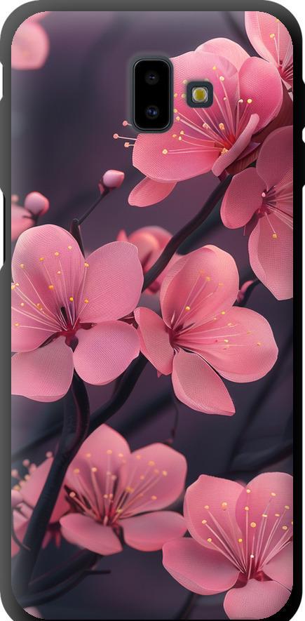 Чехол на Samsung Galaxy J6 Plus 2018 Пурпурная сакура (6075b-1586-42517)