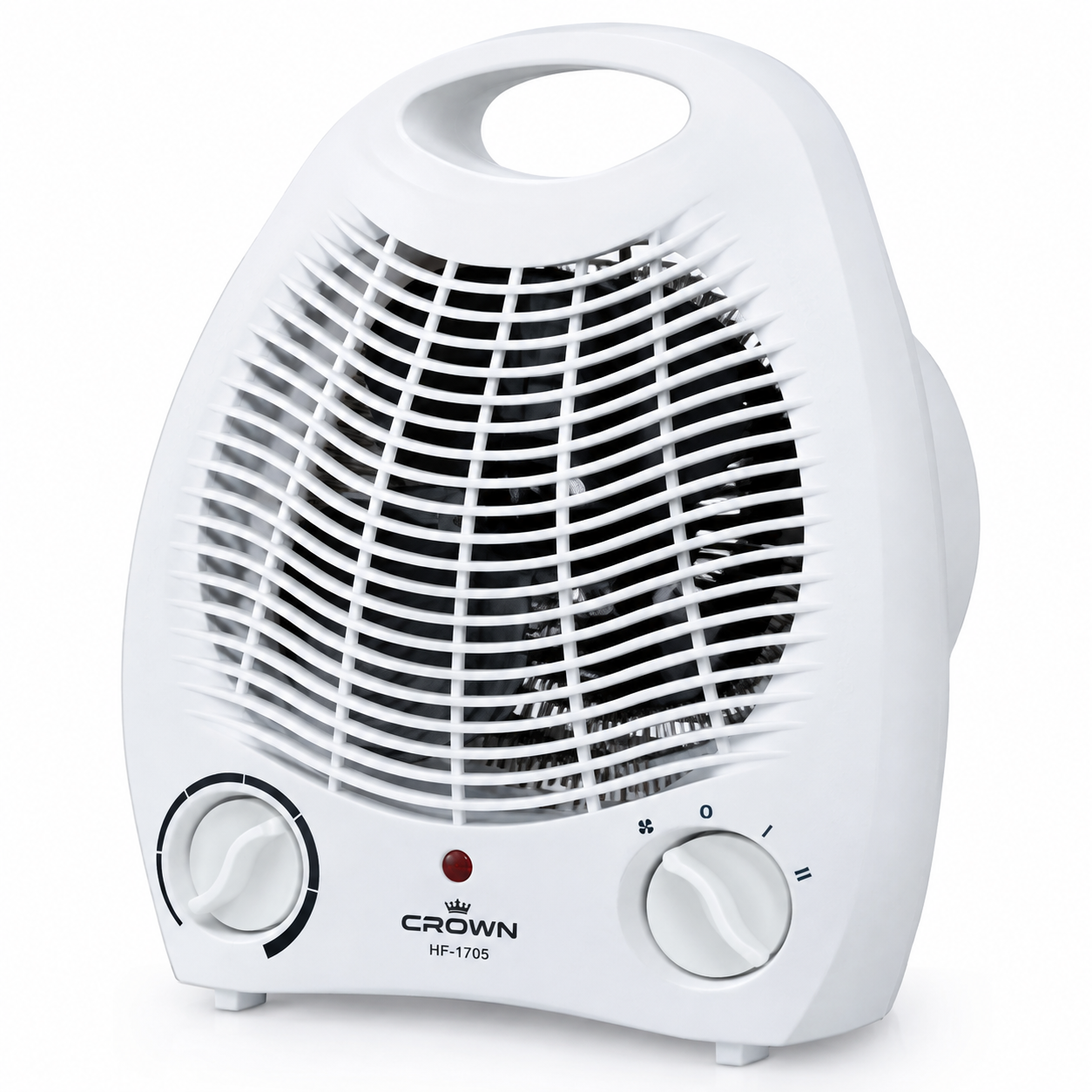 Тепловентилятор электрический Crown HF-1705 2000 Вт Silver (5032)