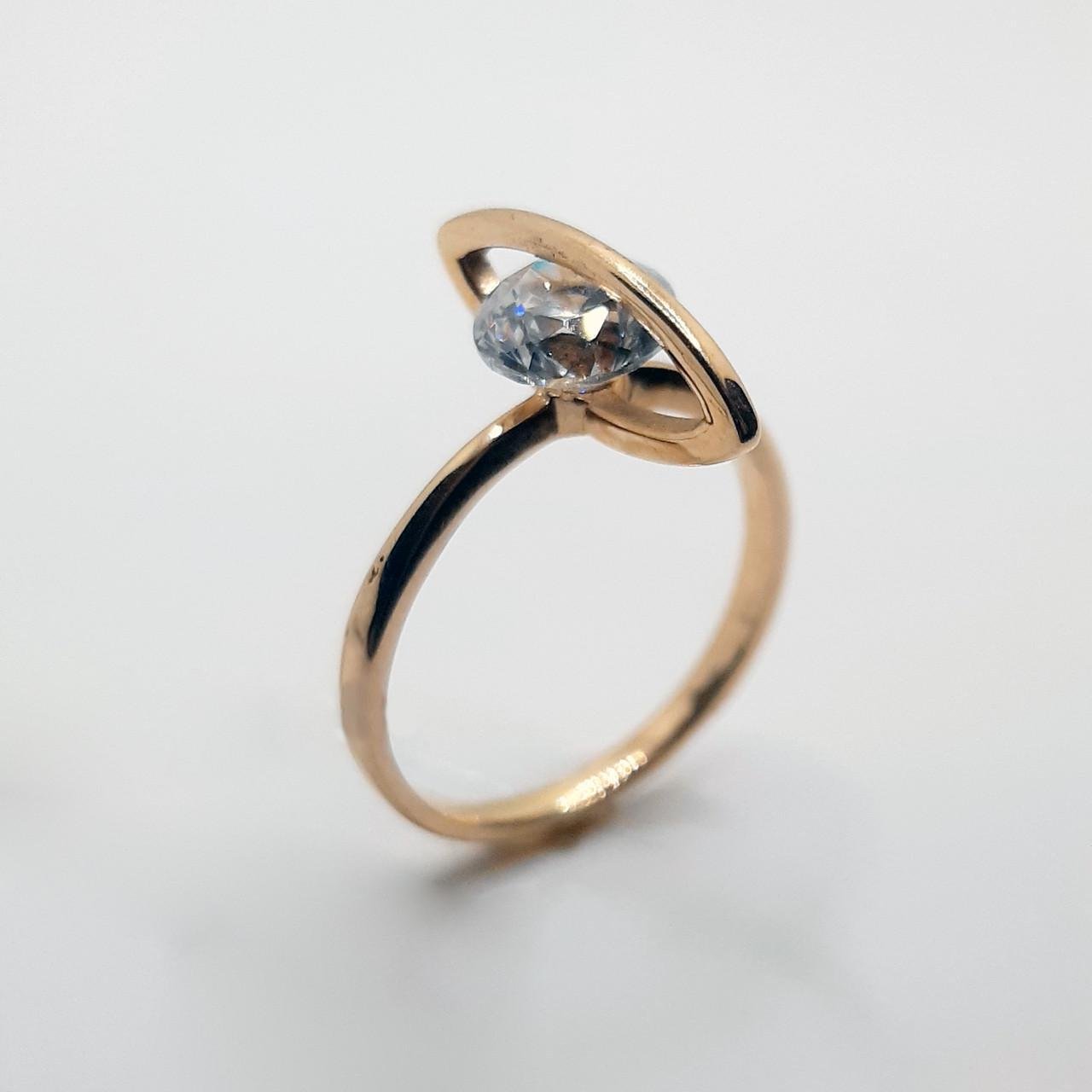 Кольцо золото камень вращается 585° 2,71 г р. 17 (к585)