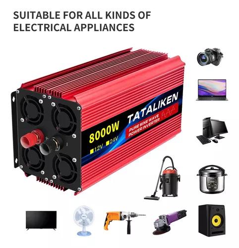 Перетворювач напруги Tataliken чистий синус 8000 W 12-220 V DC/AC - фото 4 Перетворювач напруги Tataliken чистий синус 8000 W 12-220 V DC/AC - фото 4
