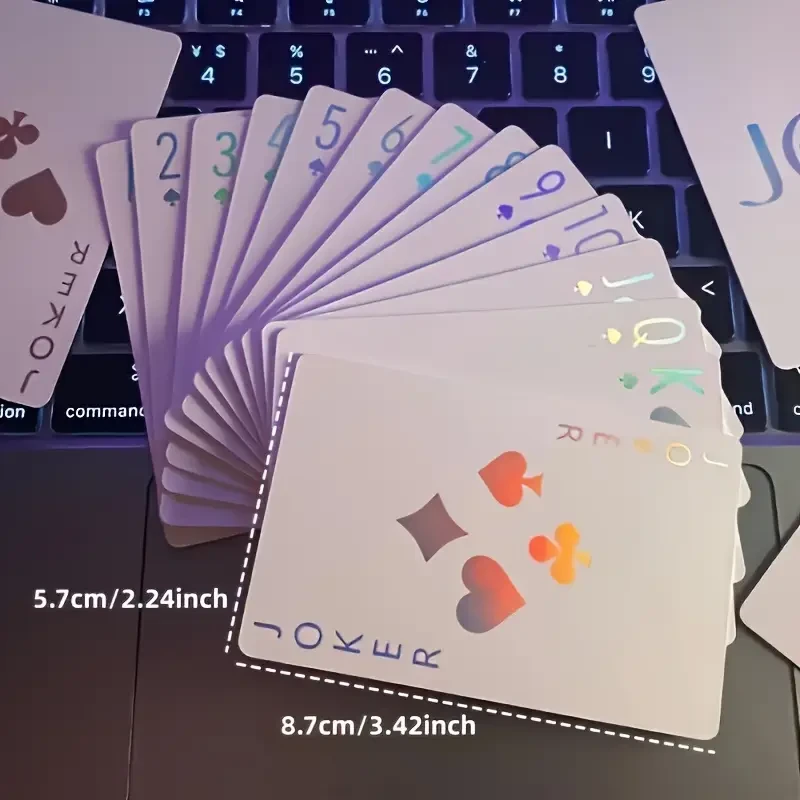 Карты игральные Joy с хамелеоном 54 шт. Серый - фото 8 Карты игральные Joy с хамелеоном 54 шт. Серый - фото 8