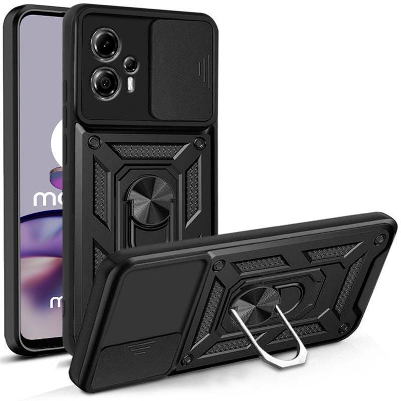 Чехол с защитой камеры 3DGuard Motorola G13 Black (32457-2B)