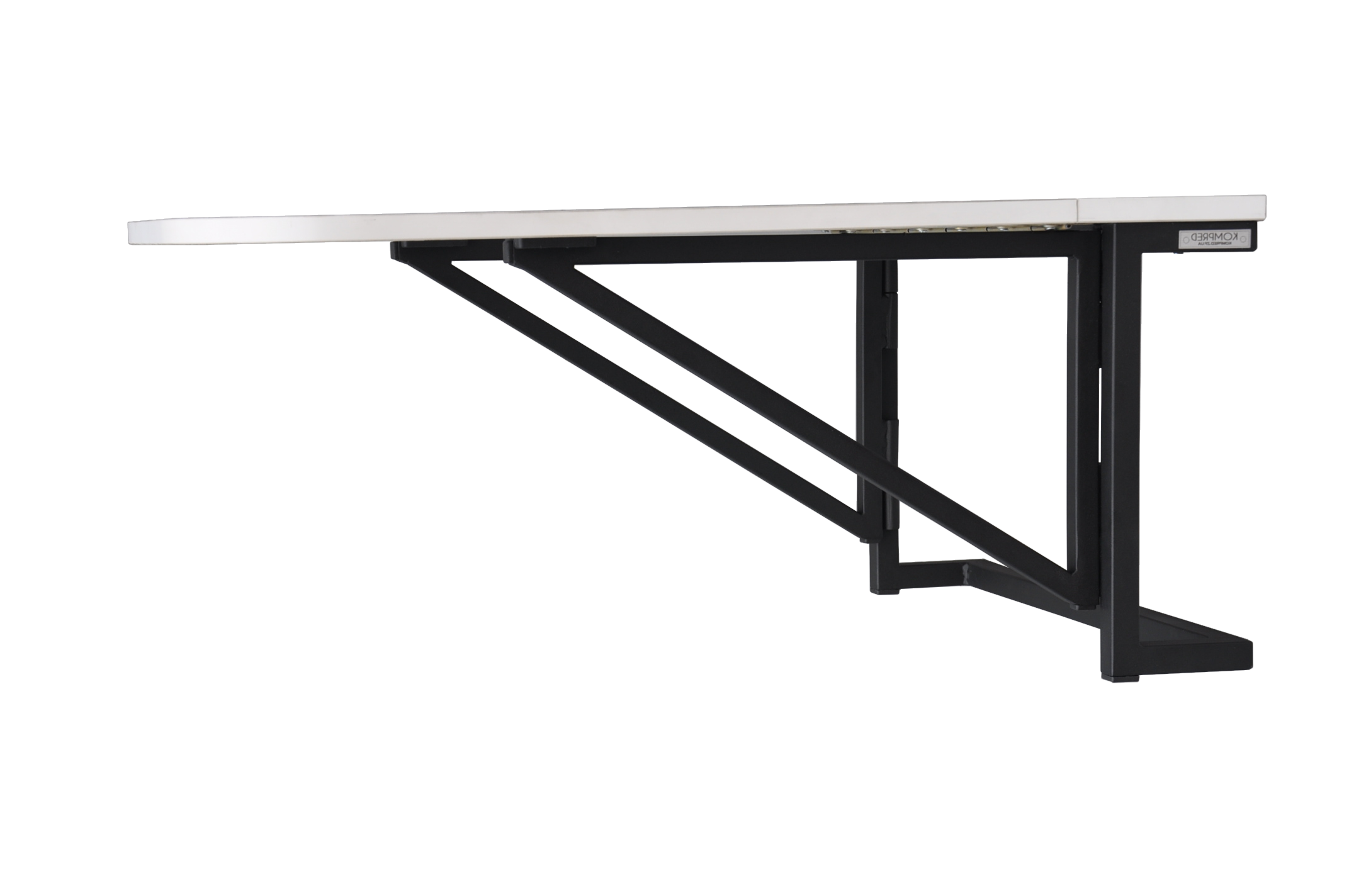 Столик настенный откидной Kompred OL176/1 500х700х130 см Белый (1816205609)