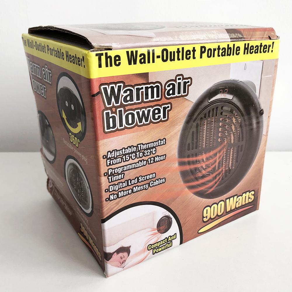 Тепловентилятор Wonder Heater 900 Вт Black - фото 11