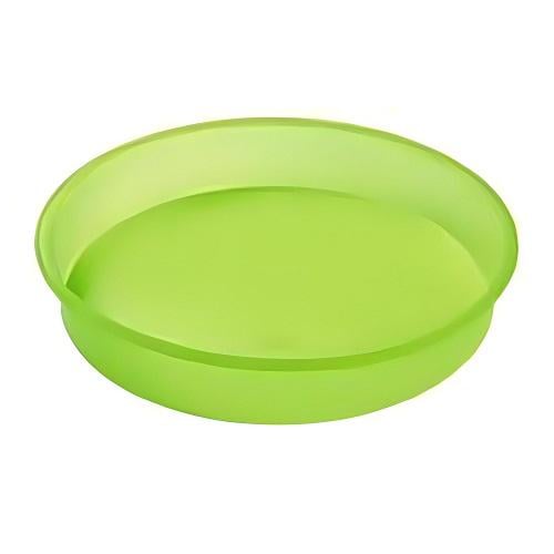 Форма силиконовая Stenson Круг HH-027 23х6 см Зеленый