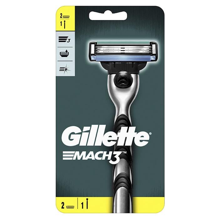 Станок для гоління Gillette Mach 3 з 2 змінними касетами (1662234822)