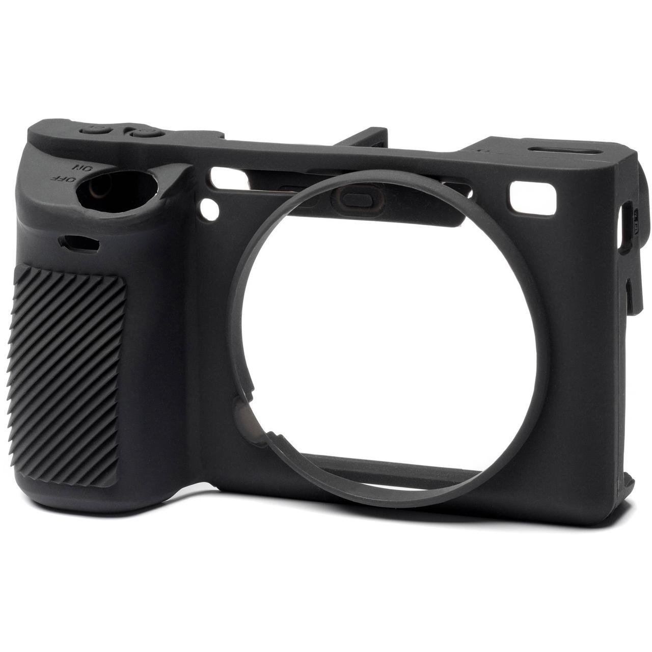 Чохол захисний силіконовий для фотоапаратів Sony A6500 Чорний