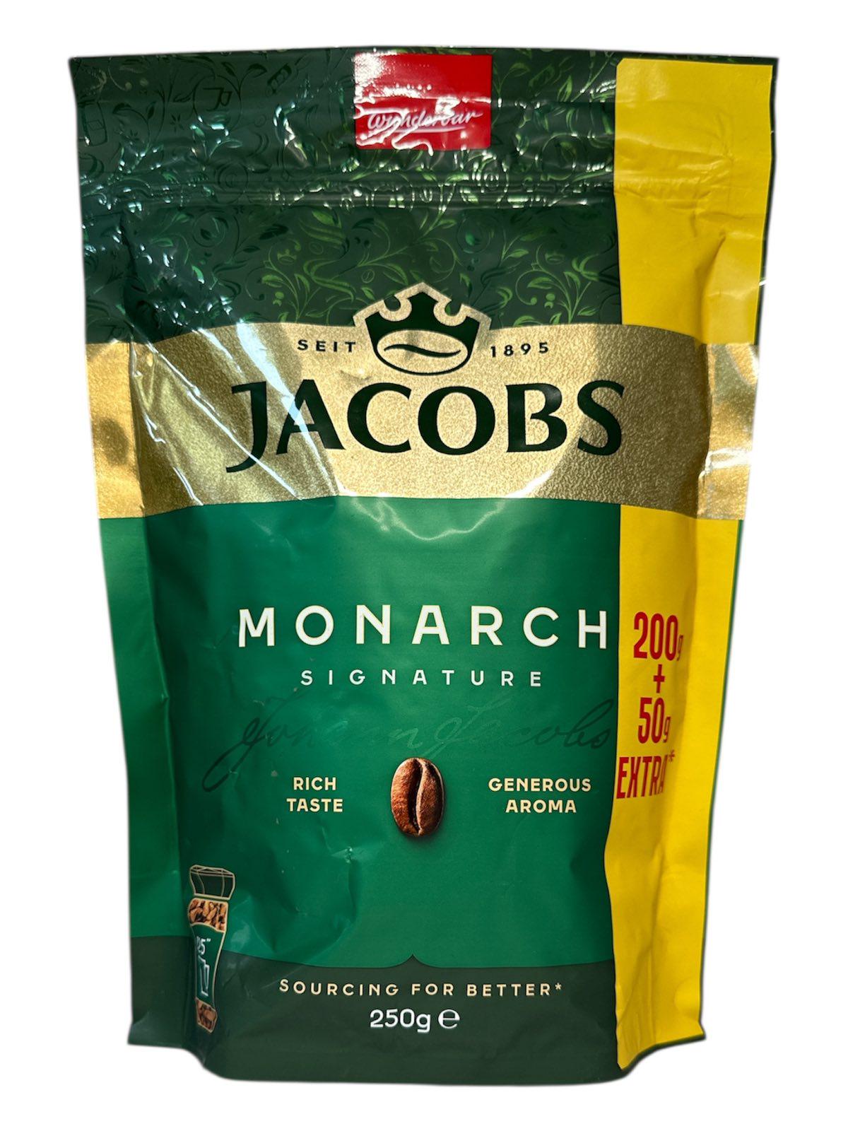 Кофе растворимый Jacobs Monarch 250 г (52940)
