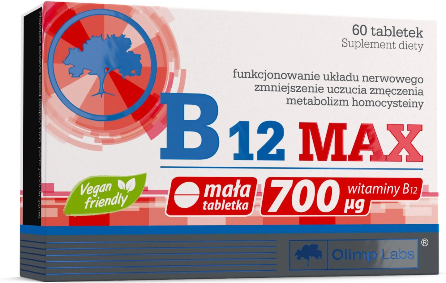 Комплекс вітамінів групи Б Olimp B12 MAX 60 таблеток