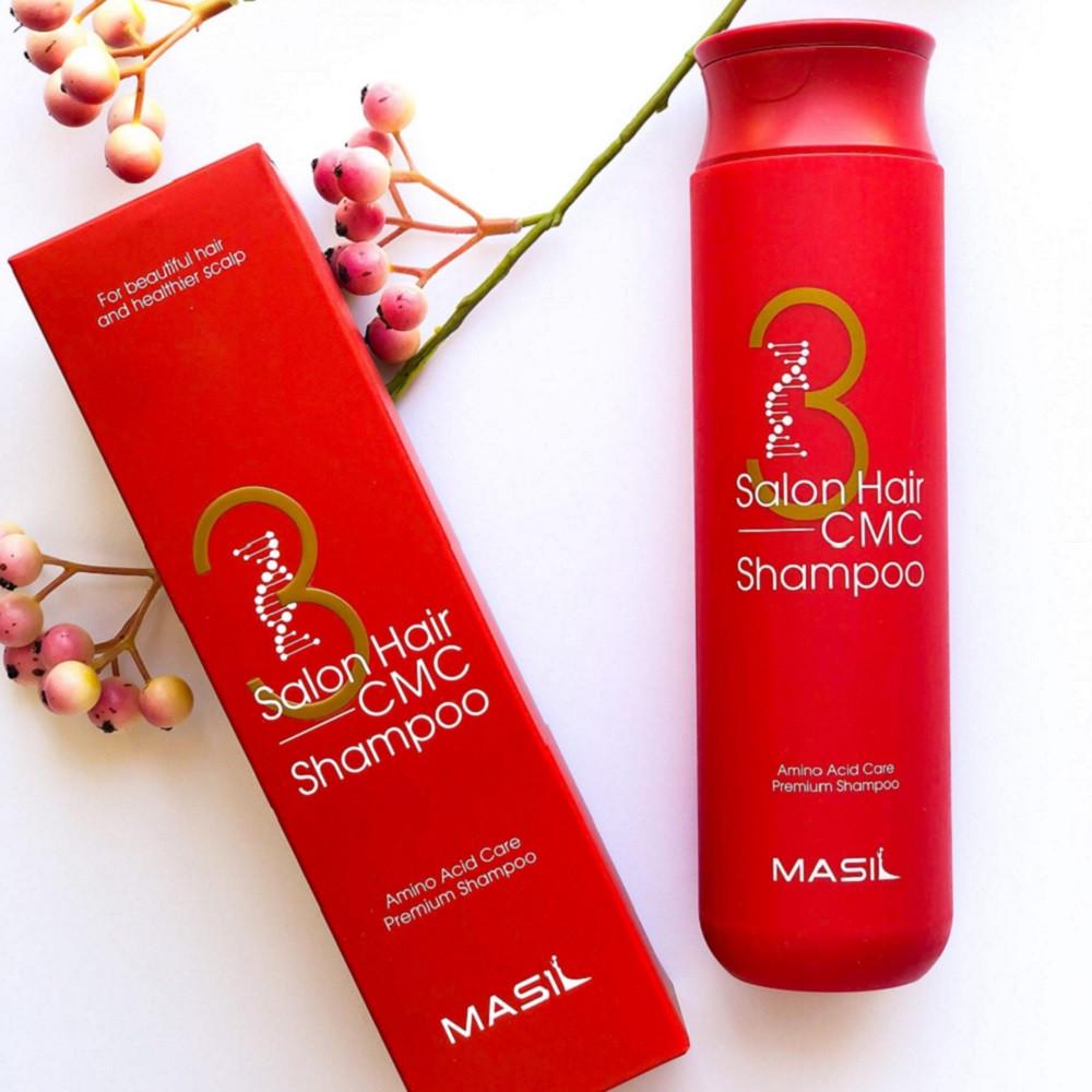 Шампунь відновлювальний з амінокислотами MASIL 3 Salon Hair CMC Shampoo 300 мл (1476906309)