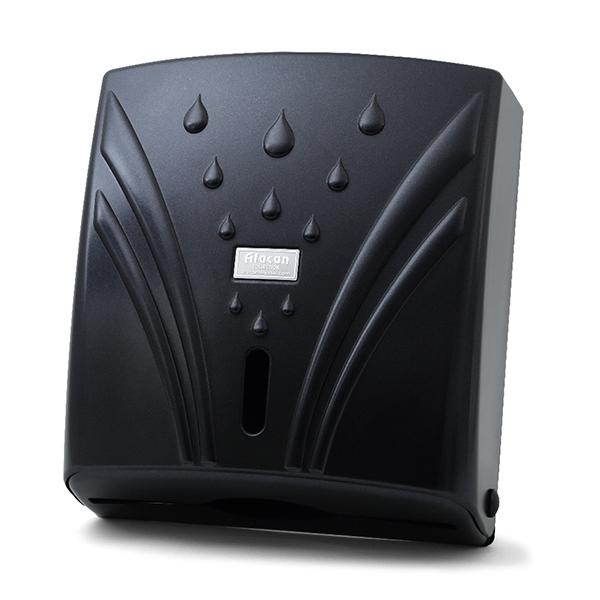 Диспенсер для полотенец Z-сложения на 300 шт. Черный (6400230)