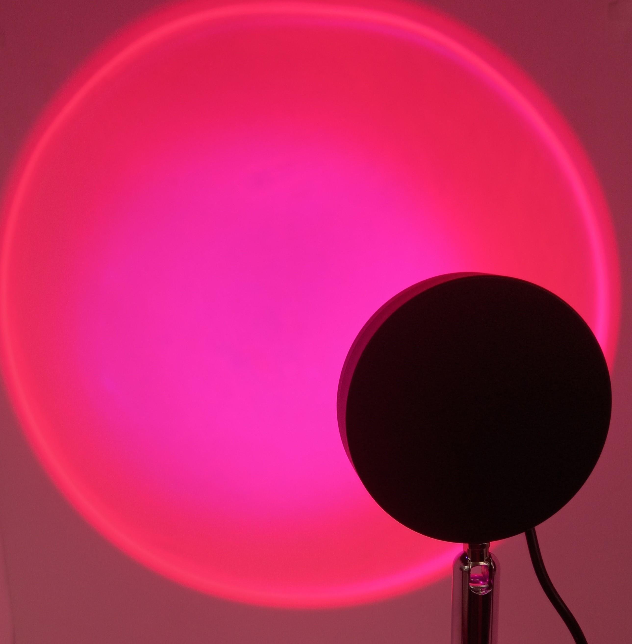 Светильник проекционный Sunset lamp с эффектом рассвета и заката с пультом USB с 4 режимами освещения (11486714) - фото 6 Светильник проекционный Sunset lamp с эффектом рассвета и заката с пультом USB с 4 режимами освещения (11486714) - фото 6