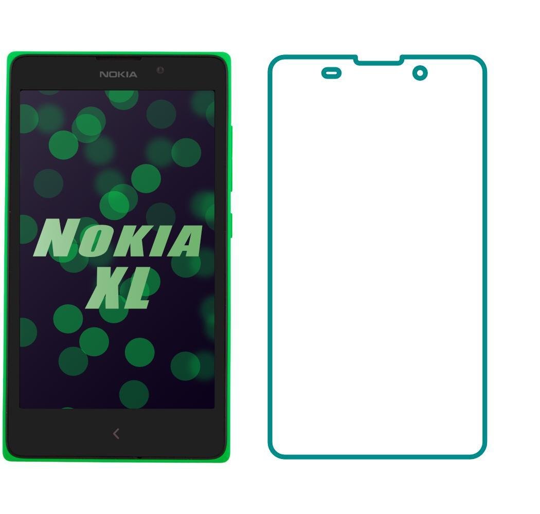 Защитное стекло Nokia XL (Прозрачное 2.5 D 9H) (03054)