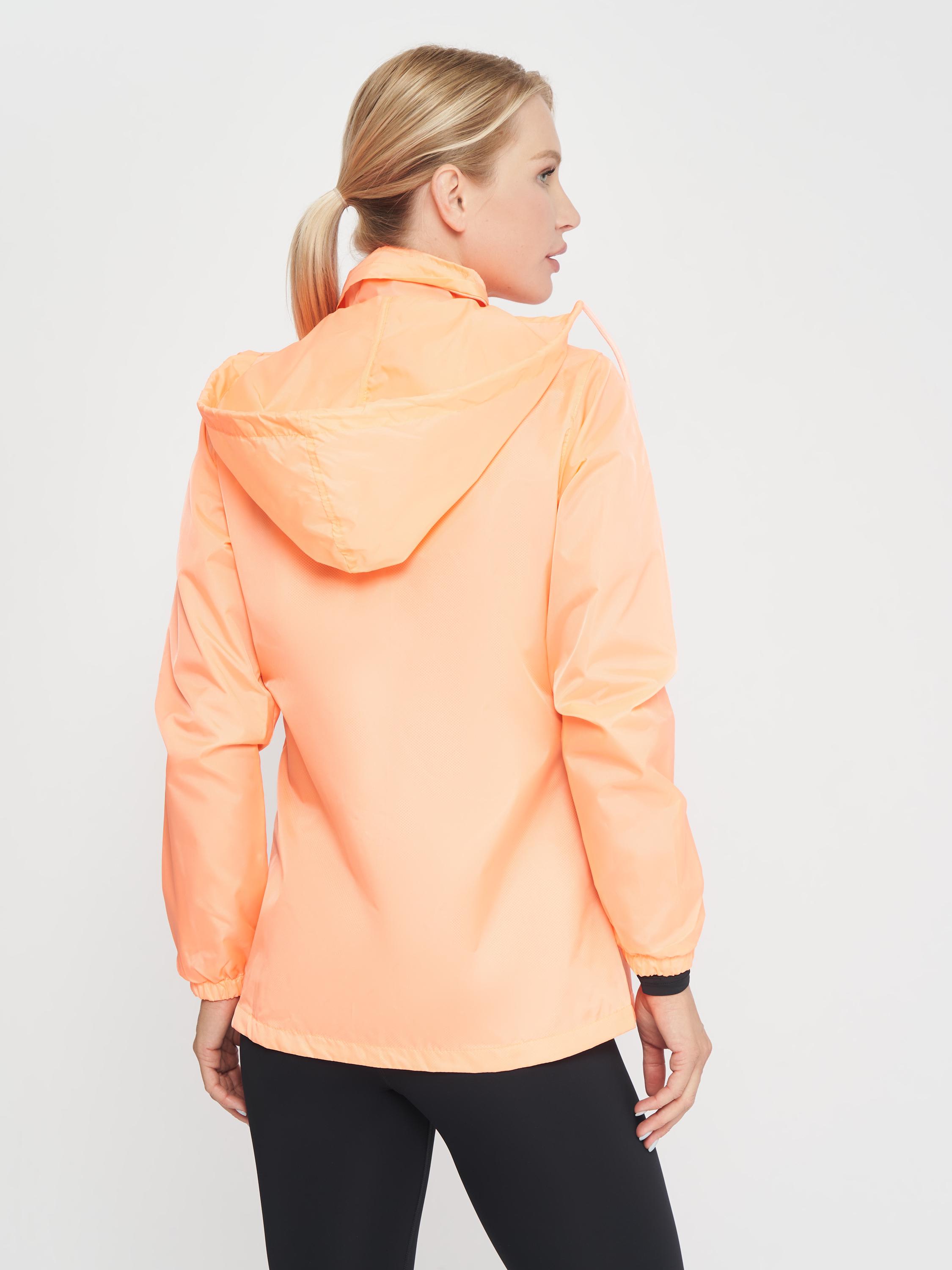 Куртка вітрозахисна Joma 900037.070 Rainjacket Galia Salmon S Woman (9995172145097) - фото 2